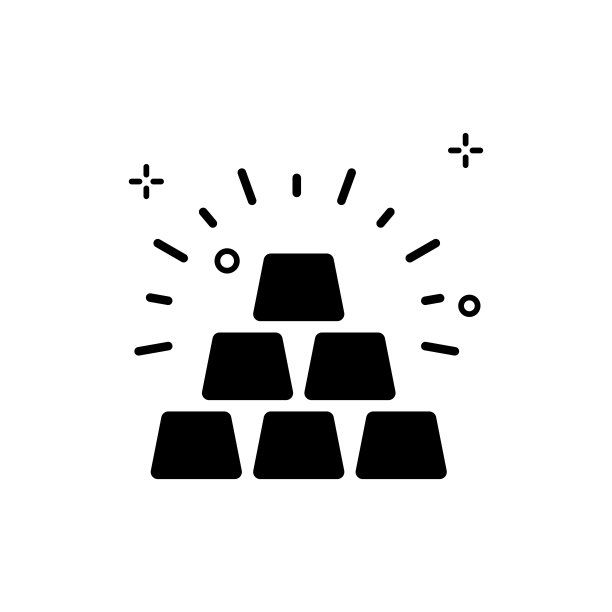 黄金图标。图片下载