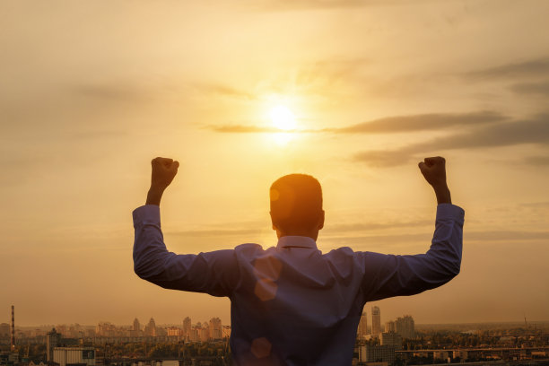 一个成功和强大的企业的概念。图片下载