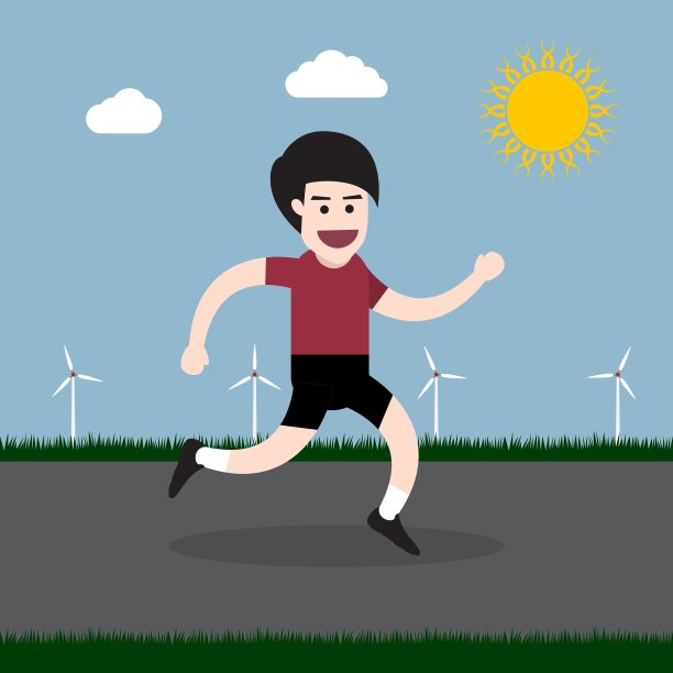 健康的跑步者图片下载