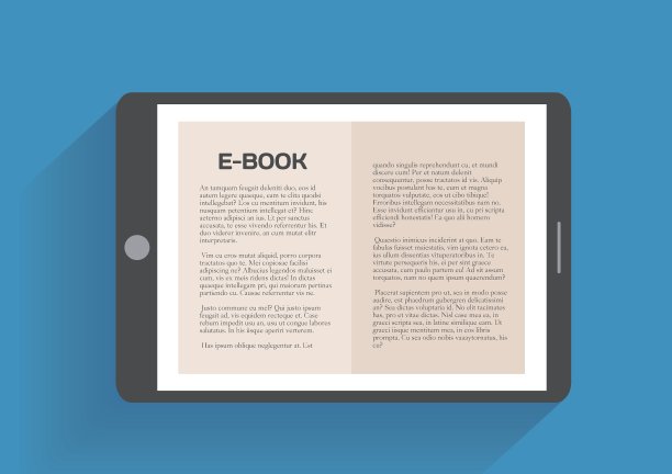 电子书平面设计理念图片下载