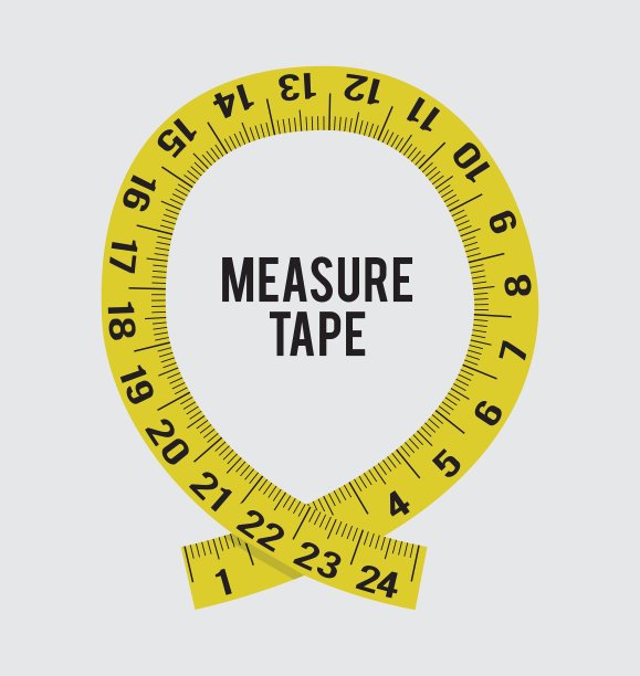 卷尺和节食图片下载