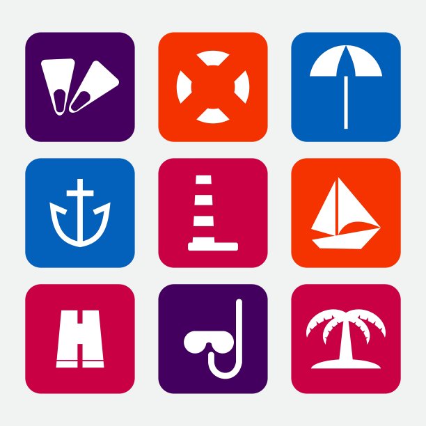 假期的图标图片下载