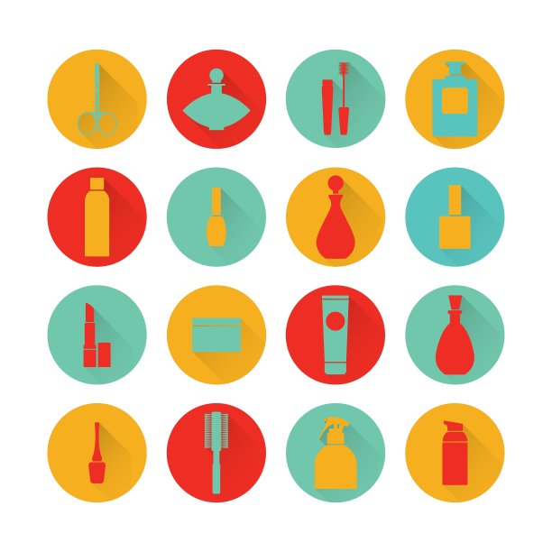 化妆品图标设置图片下载