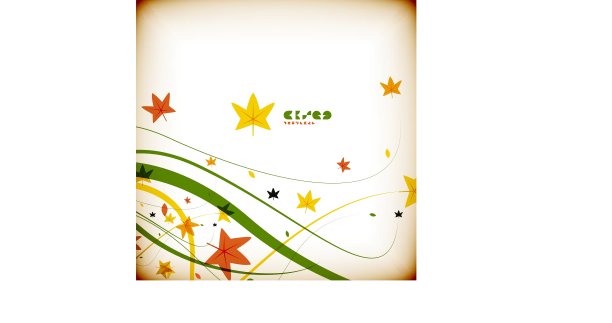 秋风飘飞，树叶vintage抽象背景图片下载