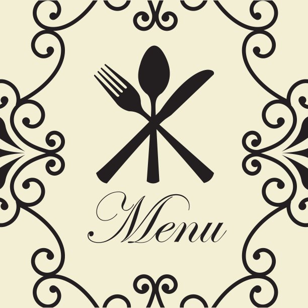 餐厅的菜单图片下载