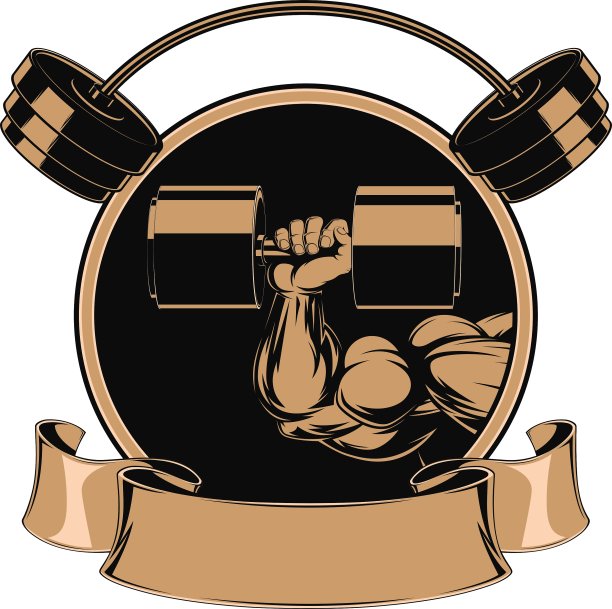 健身铁肱二头肌图片下载