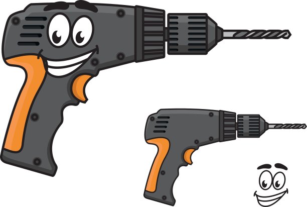 微笑DIY手钻，笑脸相迎图片下载