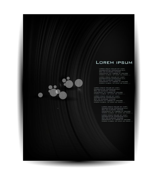 蓝色圆圈卡抽象水图片下载