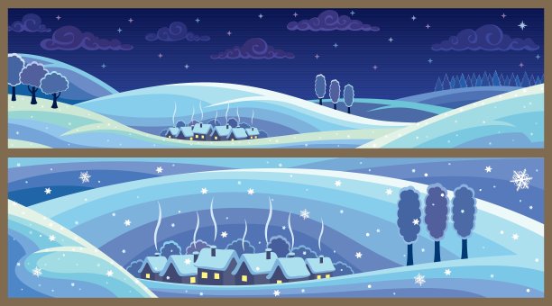 冬天的风景图片下载