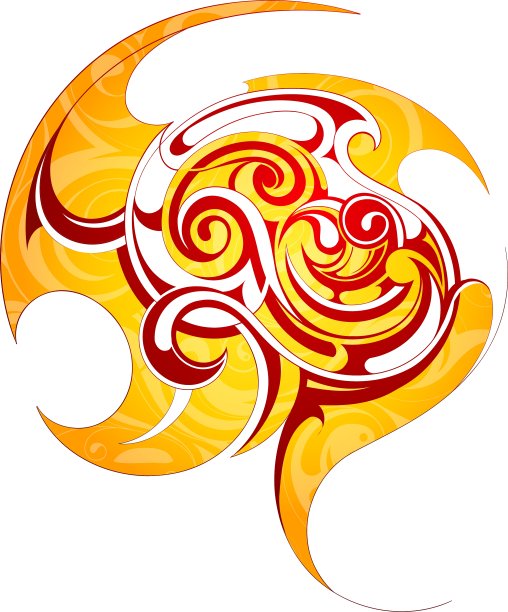 火灾火焰的抽象图片下载