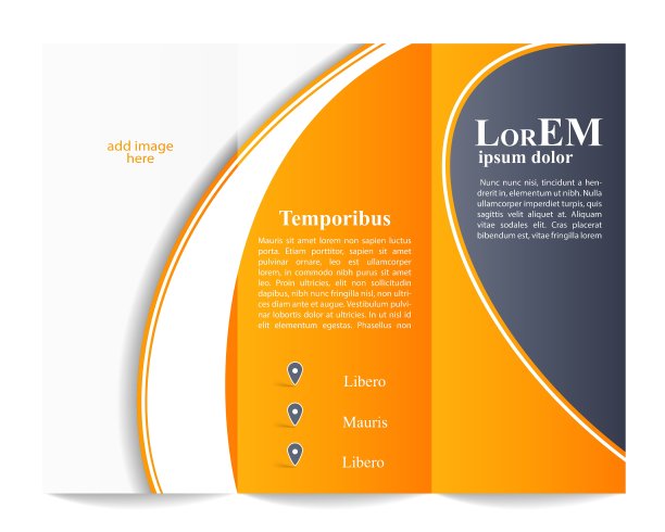 纸手册模板图片下载