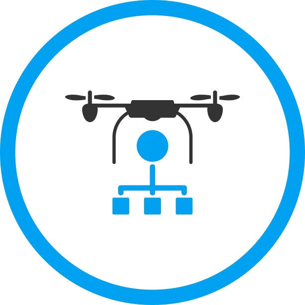 直升飞机分布图标图片下载