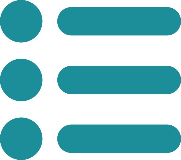 项目平面软蓝色图标图片下载