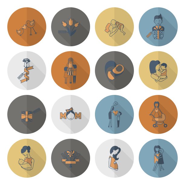 母亲节快乐图标图片下载