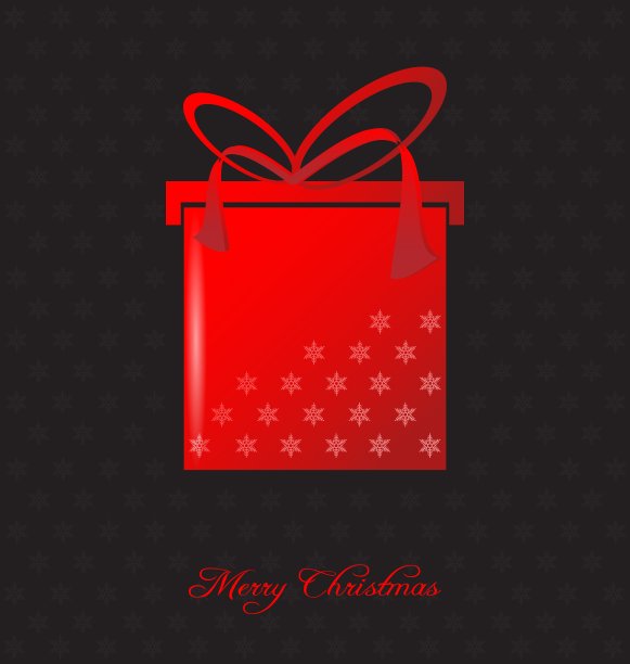 优雅的圣诞背景与圣诞礼物图片下载