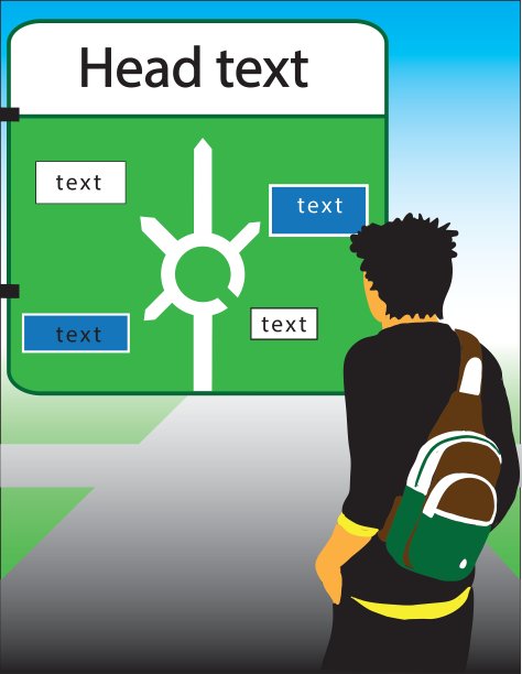 公路标志图片下载