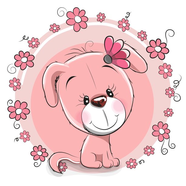 狗用鲜花图片下载