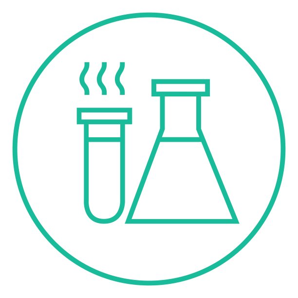 实验室设备线图标图片下载