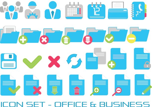 办公室的图标图片下载