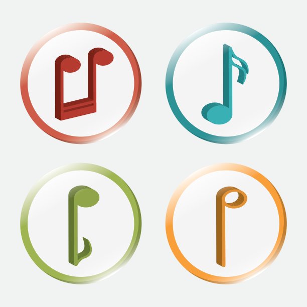 音乐注意设计图片下载