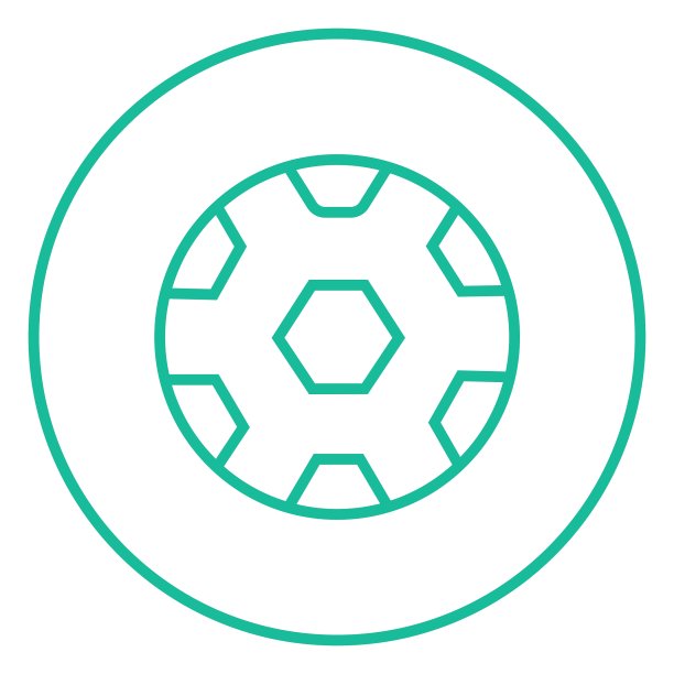 足球球线图标图片下载