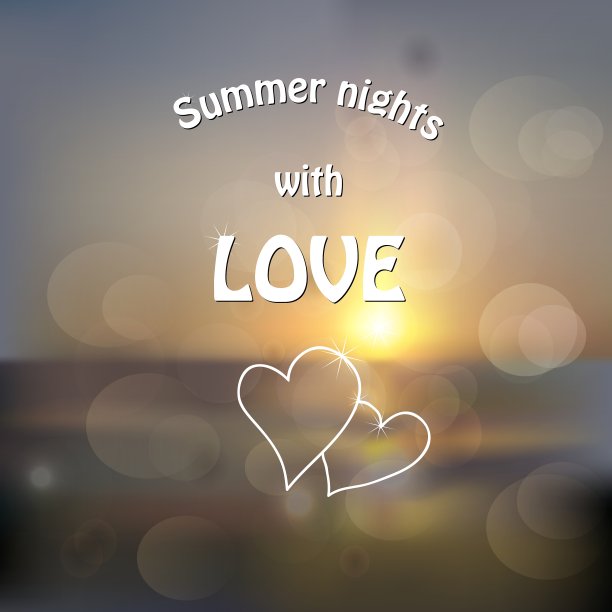 日落光线自然背景图片下载