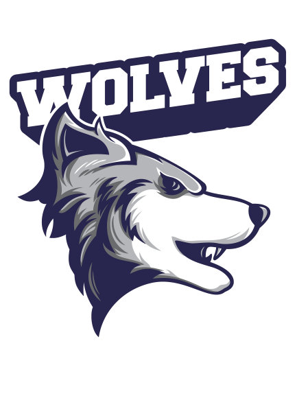 狼的头吉祥物图片下载