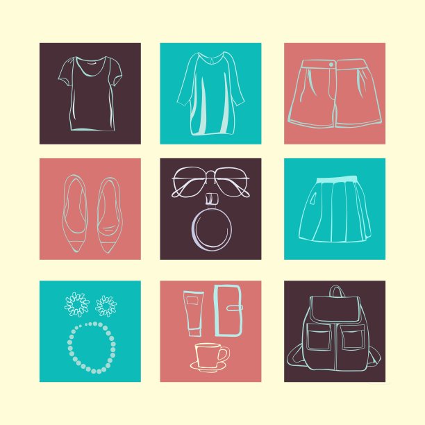 summerFashion配件系列图片下载