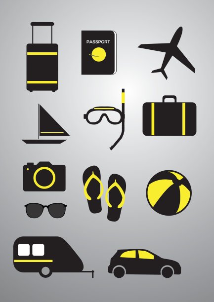 旅行图标设置图片下载