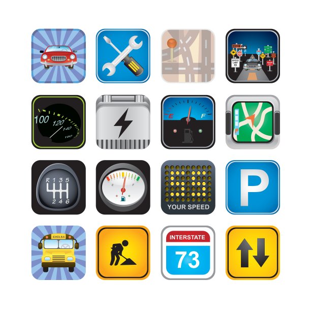 汽车标志和图标图片下载