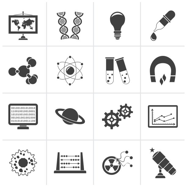 黑人科学研究和教育标志图片下载