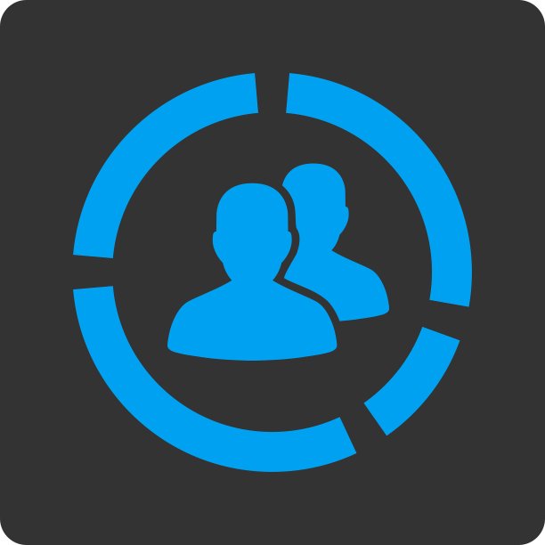 人口统计图的图标图片下载