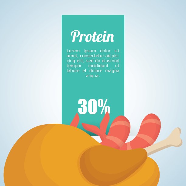 健康食品设计信息图表图标菜单图片下载