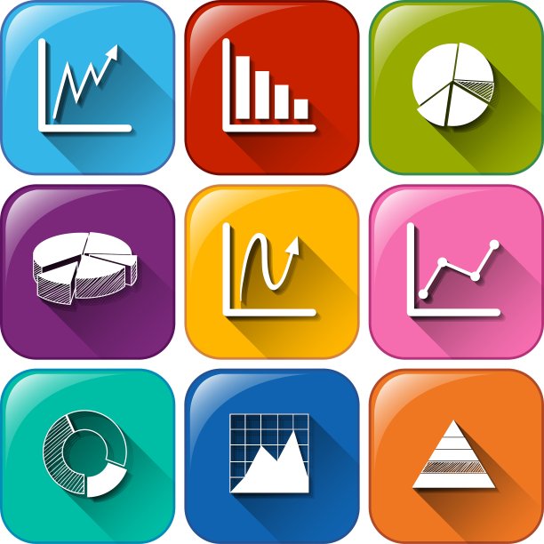 带有不同图形的圆角按钮图片下载