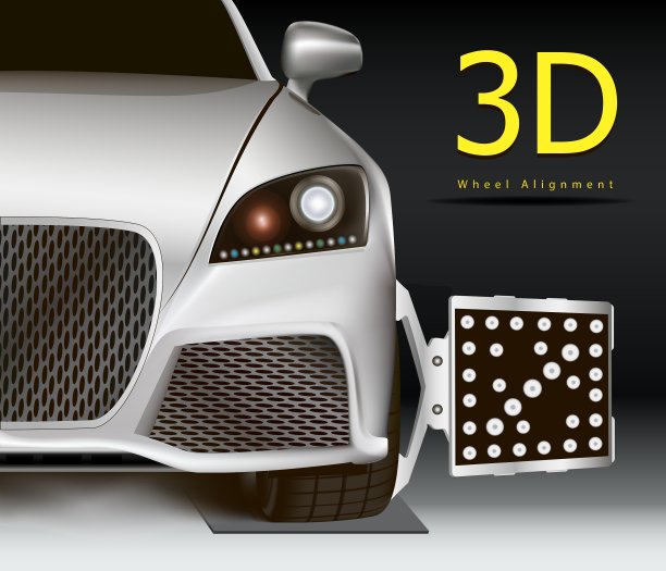 3 d前轮定位图片下载