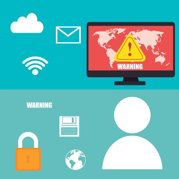 安全系统与技术平面设计图片下载