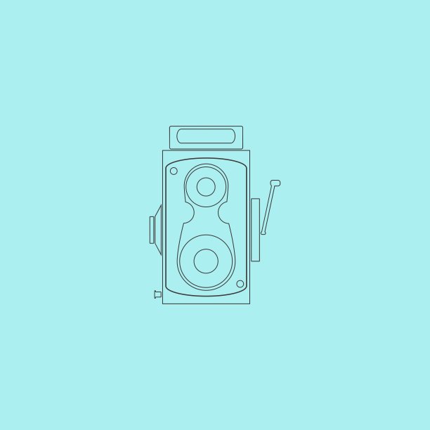 复古专业电影摄影机图片下载