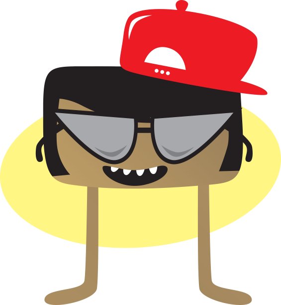 快乐的小怪物图片下载