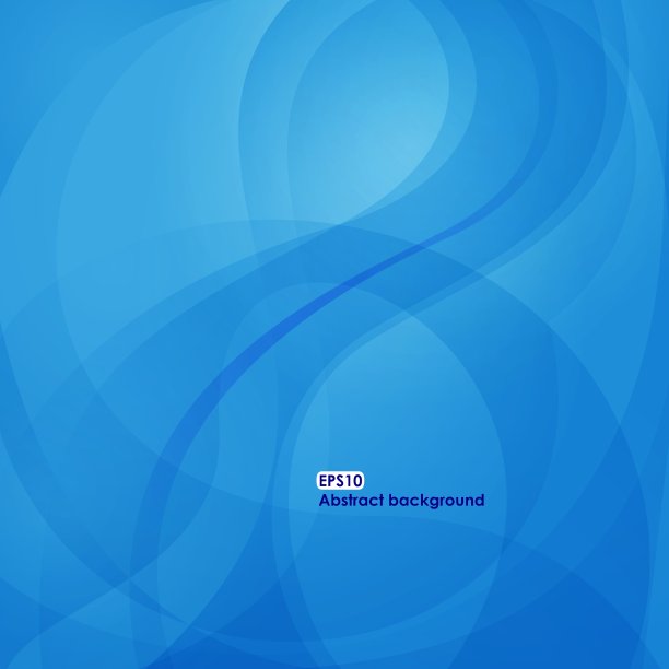EPS10波背景蓝色调图片下载
