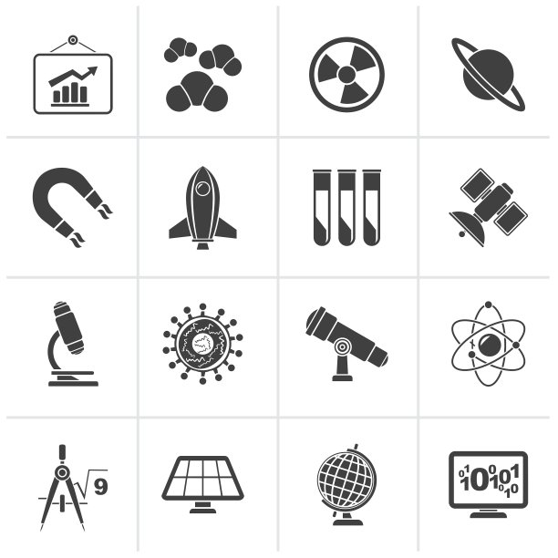 黑人科学研究和教育标志图片下载