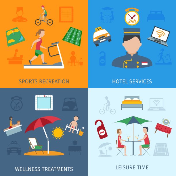 酒店服务集图片下载