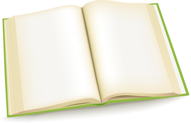 绿色的书图片下载
