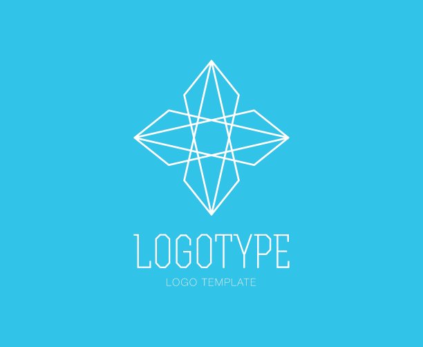 抽象logo设计元素箭头图片下载