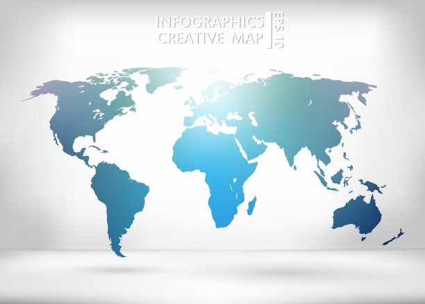 抽象的世界创意概念图图片下载