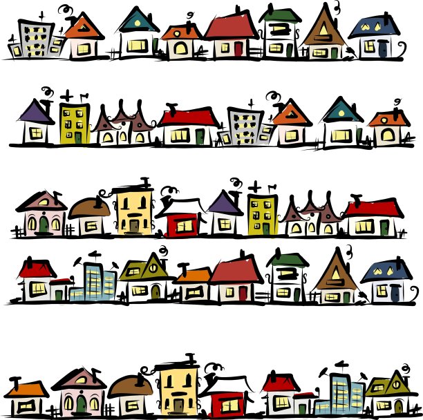 一套房子草图为您的设计图片下载