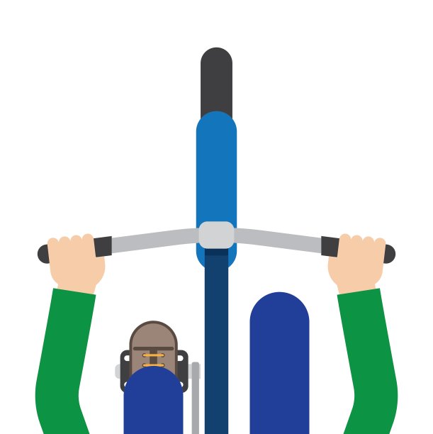 骑自行车的男性图片下载