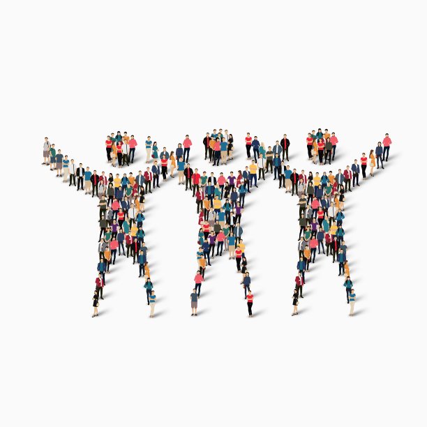 男人象征的人图片下载