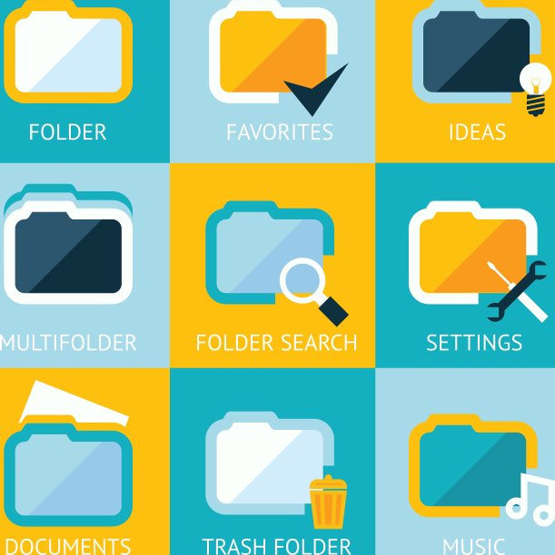 文件夹图标设置收藏夹设置音乐想法图片下载
