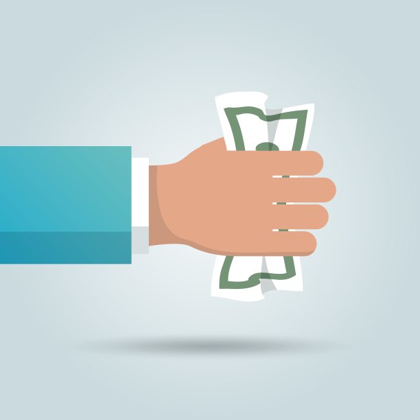 手拿美元海报图片下载