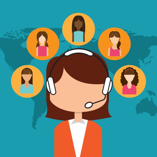 客户服务图片下载